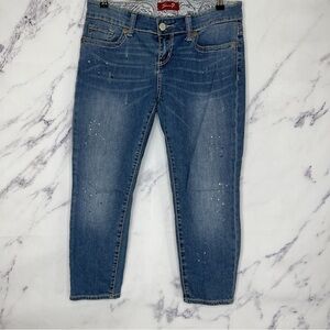 Seven7 | Speckled Cropped Jeans | Sz 8P